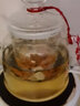 逸集耐热全玻璃黑茶蒸茶壶煮茶器电陶炉加厚烧水壶养生壶家用茶具套装 B款1.3L壶双内胆 实拍图