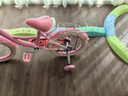 奥仕龙（AO SHI LONG）x凯蒂猫儿童自行车3-6-8-10岁女童小孩单车生日礼物公主款脚踏车 【Hello Kitty】公主车 12寸 适合80-90cm 实拍图