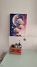 落日玫瑰数字油画diy花卉填色涂鸦手工手绘diy油彩画卧室装饰画 A044月下蔷薇 30*40实木内框+丙烯颜料+画笔 实拍图