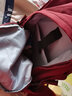 酷咖书包男潮牌初中高中大学生双肩包女大容量背包尼龙15.6英寸电脑包 红色大号 实拍图