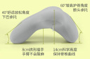 佳奥午睡记忆棉枕小学生教室午休便携儿童睡觉趴睡神器折叠趴趴枕灰色 实拍图