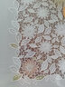 恩纳斯（ENNASI）欧式桌布防水防油防烫餐厅pvc长方形塑料台布软玻璃加厚西餐桌布 马德里 白底橘花 137*180cm适合大部分餐桌 实拍图