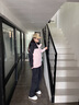 波司登（BOSIDENG）【反季】冲锋衣鹅绒羽绒服女款90绒三合一防风防雨透气显瘦外套 苏梅粉 黑色161A XS 155/80A 实拍图