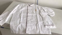 窈嘉 厨师服长袖 春秋款酒店食堂厨师工作服男女后厨西餐服务员工作服 套餐一（上衣+帽子） L【建议体重110-130】 实拍图