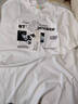 棉致纯棉短袖T恤男夏季款宽松凉感半袖上衣美式体恤潮流男装 白色 L 【115-130斤】 实拍图