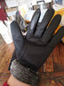 名格雅顿手套男冬季防寒保暖骑行开车触屏手套户外运动滑雪防滑防风骑车 滑雪手套圆标款 黑灰色 均码 实拍图