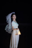 缔晶【告白气球】头纱领证求婚新娘头饰拍照表白装饰白色头纱儿童头纱 蝴蝶结头纱发夹款 实拍图