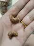 予恩妹妹A180 特大颗粒 净重越南腰果带皮紫衣盐焗腰果仁坚果零食干果炒货 【特大颗粒带皮腰果一斤+鱼皮花生半斤，共750g 实拍图