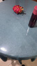 众诺中田PVC镀膜圆形桌垫防水防油防烫桌面保护垫食品级软玻璃桌布 【食品级】升级镀膜无味透明2.0 直径100cm【免洗耐高温】 实拍图