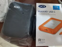 雷孜（lacie） 小金刚 移动硬盘 Type-C/USB3.2 Rugged 三防 USB3.2-C套装版 1TB 实拍图