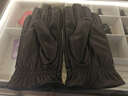 欧鹿雅顿手套男秋冬韩版保暖加绒加厚防风骑车触屏开车防滑防水男士手套 黑灰 均码弹力大 实拍图