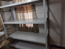 施尔福货架仓储家用置物架轻型加厚承重仓库库房展示架层架中型货物架子 白色-四层-主架 轻商用总承重400KG-180*60*200cm 实拍图
