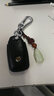 标车族大众钥匙套真皮朗逸速腾一键启动朗行帕萨特途观宝来高尔夫专用于 A款 黑色(单包) 实拍图