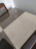 酌秀 PVC桌布塑料桌垫电视柜桌布防水垫透明茶几垫水晶板床头柜胶垫 透明普通(1.5mm) 70*120cm 实拍图