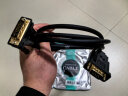 征途者24+1DVI转VGA高清转接线 hdmi vga视频线转换台式电脑主机显卡连接电视投影仪显示器线 DVI转VGA 圆线 2米 实拍图