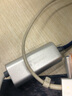 山泽 USB有线网卡转RJ45网线接口 适用苹果Mac华为笔记本电脑台式机千兆 小米外接外置坞免驱动转网口 USB千兆网卡-银色 实拍图