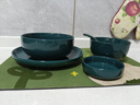浩雅景德镇釉中彩陶瓷餐具陶瓷饭碗汤碗一人食春意浓浓10个高脚碗 实拍图