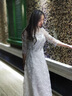 诺丽缇晚礼服裙女2025新款时尚气质白色高贵显瘦年会晚宴宴会聚会连衣裙 白色长款 M 实拍图