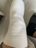 百傲鲨日本护膝保暖运动护腿男女生防风冬季老年人老寒腿冬天加长护腿套 2只装 XL 【白色】 实拍图