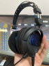 铁三角（Audio-technica）ATH-GDL3 游戏耳机电竞耳麦头戴式电脑耳机麦克风吃鸡耳机带线控 黑色 实拍图