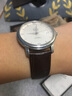 十瑞适用于OMEGA欧米茄表带鳄鱼皮表带真皮男碟飞超霸海马系列手表带 黑色银扣【折叠款】 20mm 实拍图