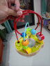 Hape绕珠玩具 木质铁线串串珠早教1-3周岁男女小孩宝宝亲子互动玩具 E8031宝宝花园动物 实拍图