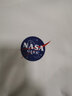 NASA GISS联名款2022情侣压花纯棉圆领长袖T恤男女款宽松上衣潮牌 长袖8008白色 XL 建议120-135斤 实拍图