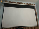 快朵小屋 电动幕布航空双插口120英寸16:9高清纳米纤维幕投影仪幕布投影机家用办公抗光投影配件极米 实拍图