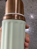 AKS男女保温杯316L内胆高颜值直饮泡茶杯毕业礼品户外便携办公水杯子 奶昔白陶瓷涂层内胆350ml 实拍图