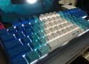 阿米洛（Varmilo） 山巅系列 静电容键盘 办公键盘 游戏键盘 键盘机械 山巅MA87键R2 静电容V2樱花粉轴 实拍图