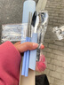 喜得润304筷子勺子叉子套装韩式便携盒餐具学生白领餐勺咖啡勺 304筷叉勺+收纳盒 北欧蓝 实拍图