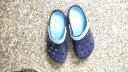 回力洞洞鞋夏季新款男款沙滩鞋透气拖鞋凉鞋 049 WXL-1066 深蓝色 42 实拍图
