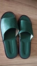 果洛菲（GUOLUOFEI）真皮家居拖鞋男夏季居家室内防滑防水牛皮凉拖鞋软底家用女 实拍图