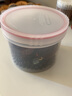 ASVEL阿司倍鹭家用塑料密封罐防潮奶粉罐 零食辅食罐调料罐奶粉盒便携 4303蓝色 250mL 单件装 （约110g） 实拍图