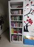 鑫裕翔家用钢制书架落地学生图书馆书籍架宝宝绘画本架客厅简约铁艺书架 2米高0.7m长主架 实拍图
