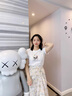 冰洋红2025新款连衣裙子夏天衣服女装夏季A字裙拼接假两件显瘦气质中裙 黑色 XL (建议115-130斤) 实拍图