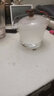 左茗右器三才盖碗茶杯玻璃防烫手泡茶碗功夫茶具品茗杯手抓壶茶具套装整套 木钮盖碗-170ml 实拍图