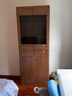 光明家具 书柜组合榆木家具实木书柜带门6301 左柜6301L-80 实拍图