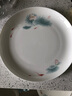 华光国瓷 骨瓷盘子 抗菌餐具碟盘筷勺 中式骨瓷家用餐具 春江水暖 平盘 1个 10英寸 实拍图