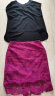 PORTS宝姿 女装春季新品花型蕾丝半身裙半截裙LV8S028CLP003 紫罗兰 4 晒单实拍图
