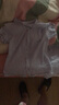 优奇婴儿衣服夏季套装宝宝夏装短袖儿童夏装分体两件半袖套装空调睡衣 【小兔子组合】爱心 90 实拍图