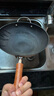 摩卡色mocarose摩卡色珐琅精铁锅升级版炒锅家用炒菜锅无涂层燃气灶专用 樱花粉- 32cm 实拍图
