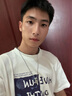 AHK王一博同款指环项链男女潮流嘻哈吊坠七夕情人节礼物送男女朋友 【王一博同款】圆牌戒指双环项链 实拍图