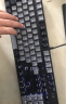森松尼（sunsonny） 机械键盘鼠标套装 自定义有线键盘 游戏电竞键盘 笔记本电脑键盘 热拨插轴 黑灰双拼色白光（青轴）+8509三代黑色 单光 实拍图