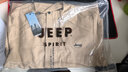 JEEP SPIRIT吉普夹克男士外套秋冬季新款加绒加厚中青年春秋上衣服时尚休服装 卡其（常规） 2XL （140斤-160斤） 实拍图