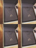 周六福（ZLF） 18K金项链女款环环相扣系列玫瑰金简约时尚双环O字套链 升级款红色-1.4g 晒单实拍图