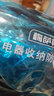 梅萨斯电动车充电器防雨罩电瓶车摩托车室外充电防水袋排插保护套收纳袋 升级版充电器防水罩-透蓝大号1个 实拍图