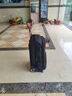 兰博军刀（Rambo Saber）新款牛津布行李箱结实耐用加厚密码箱抗摔拉杆箱可扩展旅行箱 黑色拉链 28英寸 实拍图