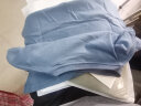 BINYUXD【3件】短袖t恤男夏季纯白色宽松纯棉男士半截袖潮打底衫衣服男装 白色+雾蓝+豆绿 常规 XL 【建议135-150斤】 实拍图