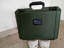 SMRITI传承防护箱军绿色手提式仪器仪表设备安全箱五金工具箱摄影拉杆箱 3828暗夜绿 空箱 实拍图